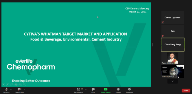 Chemoscience Philippines Virtual Partner's Meeting 2 1