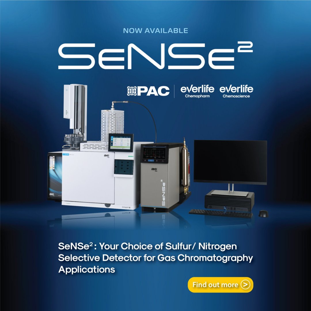 SeNSe²: Your Choice of Sulfur/Nitrogen Selective Detector for Gas Chromatography Applications RV3 PAC CPM SeNse2 SocialMedia 29042024