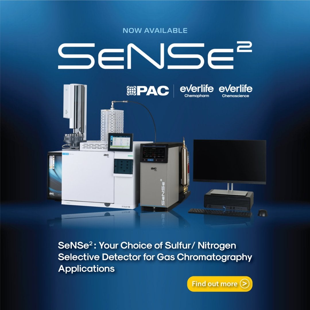 SeNSe²: Your Choice of Sulfur/Nitrogen Selective Detector for Gas Chromatography Applications RV3 PAC CPM SeNse2 SocialMedia 29042024